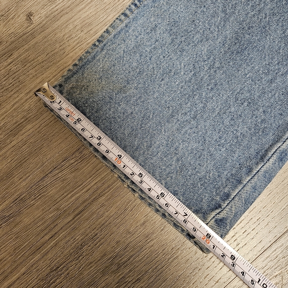 Rare Levi's Vintage 506 34w Men's Light Blue Jeans With Orange Tag - Picture 14 of 16